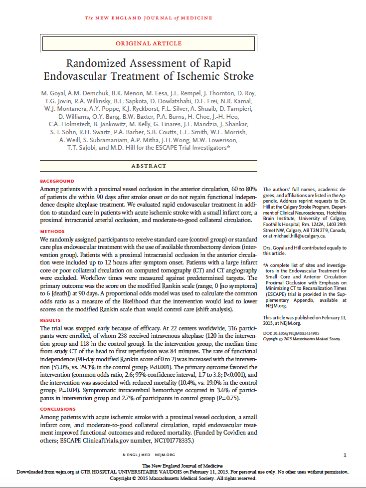 Three Cutting-Edge Studies Hold Promise for Stroke Patient Outcomes