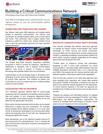 FirstNet Pulsara Case Study