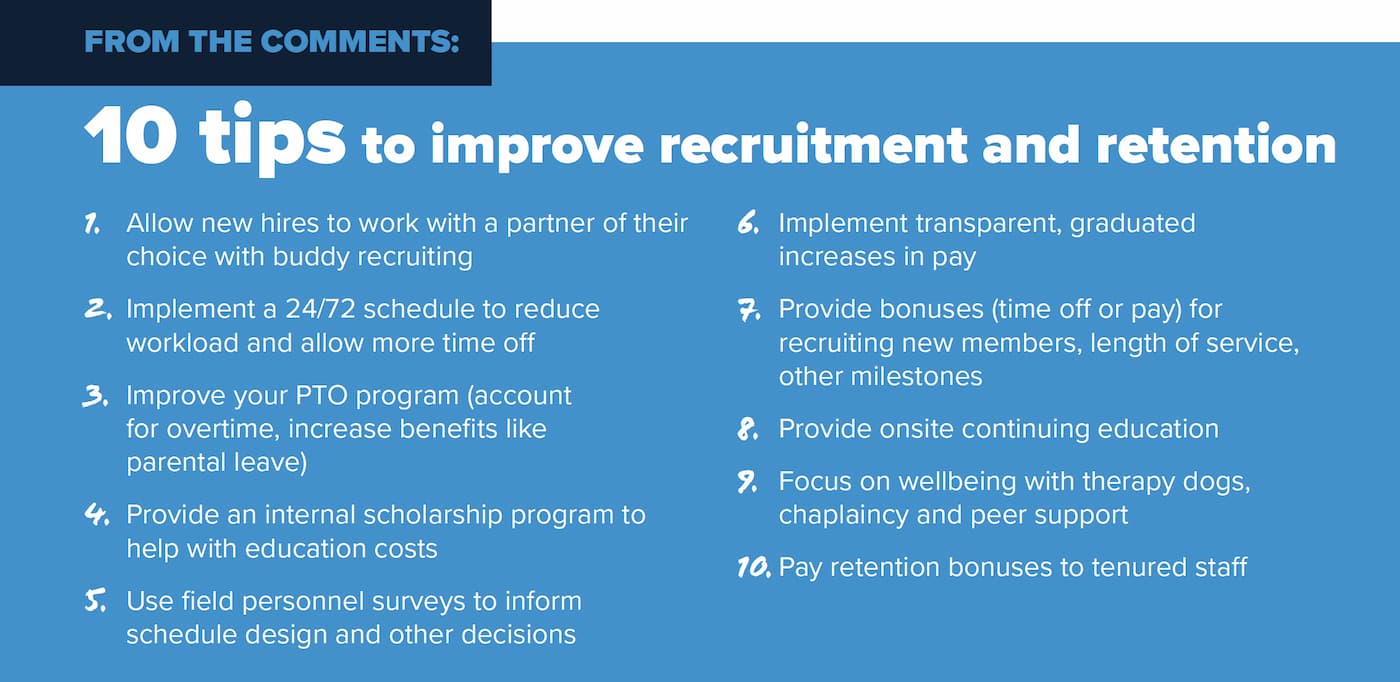 10 tips to improve recruitment and retention
