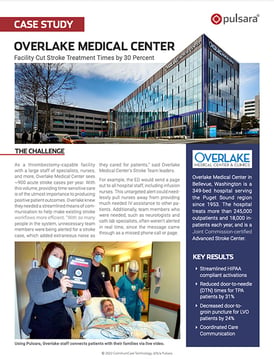 Overlake Medical Center - Pulsara Case Study