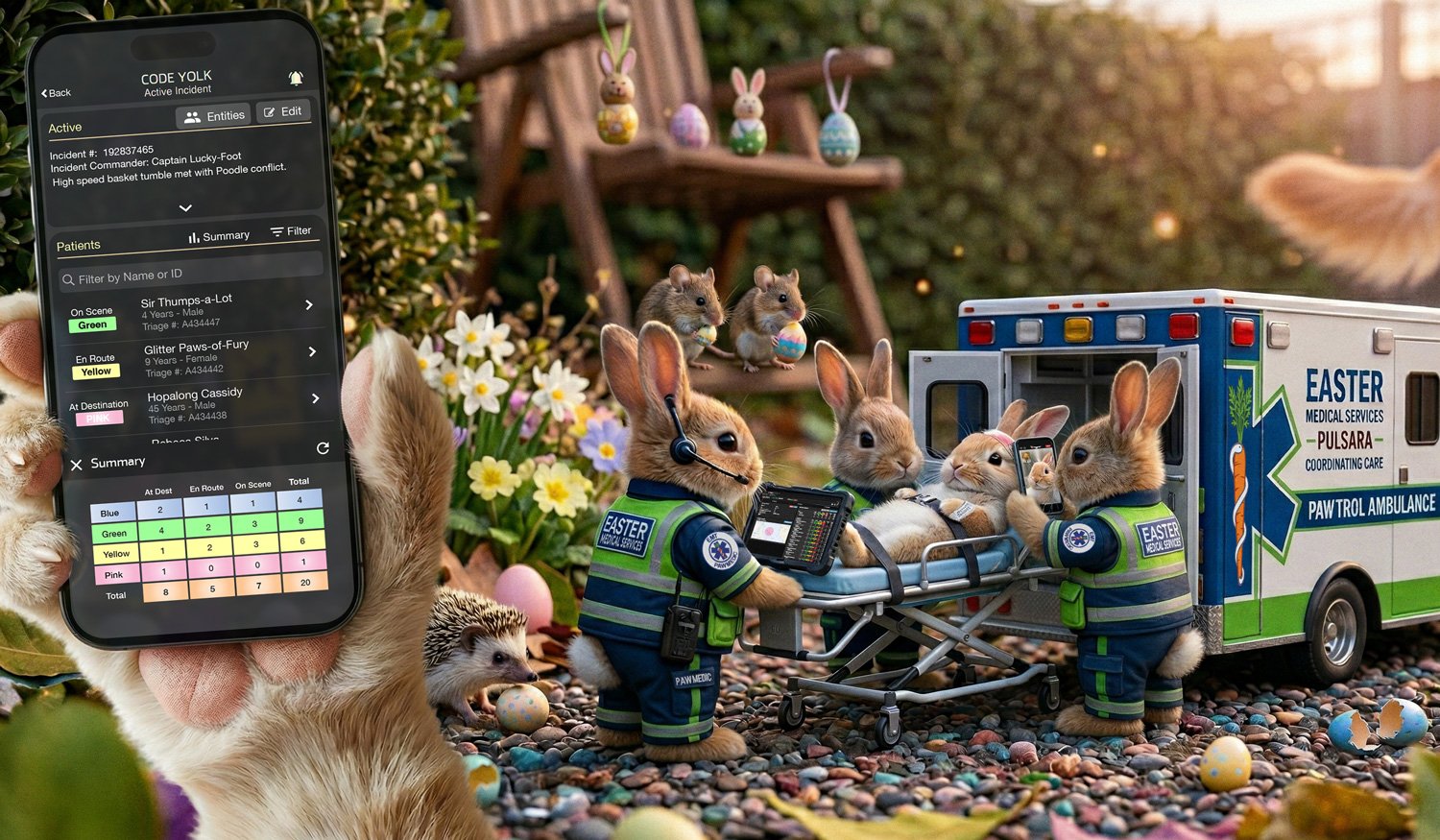 EASTER OPS: Pulsara Selected as Official Platform for Global Easter Egg Deployment