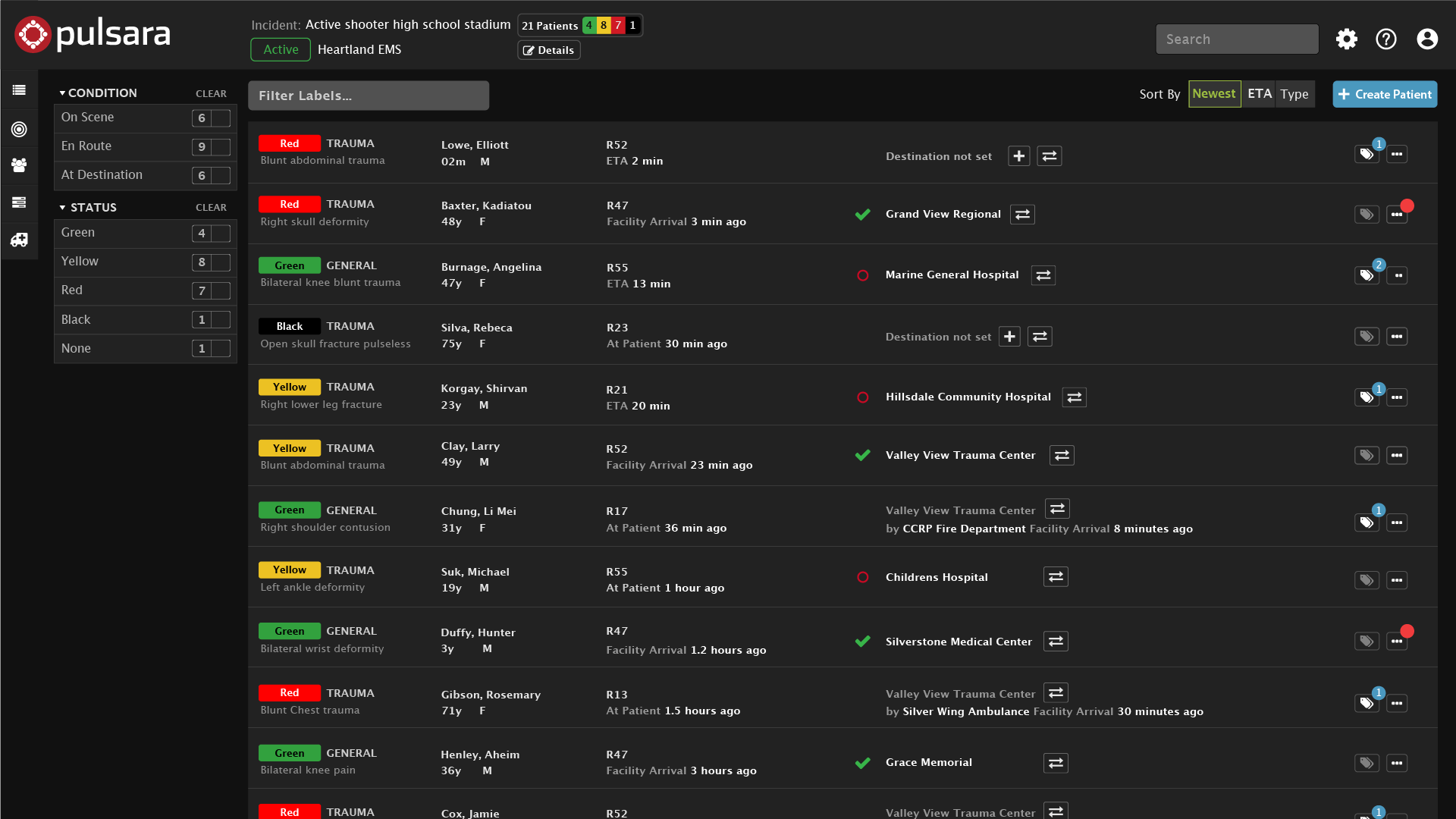 Using Pulsara on Browser for EMS