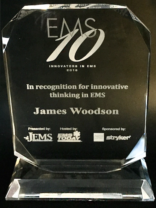 Pulsara Founder and CEO, James Woodson, MD, wins EMS10 Innovator Award [Press Release]