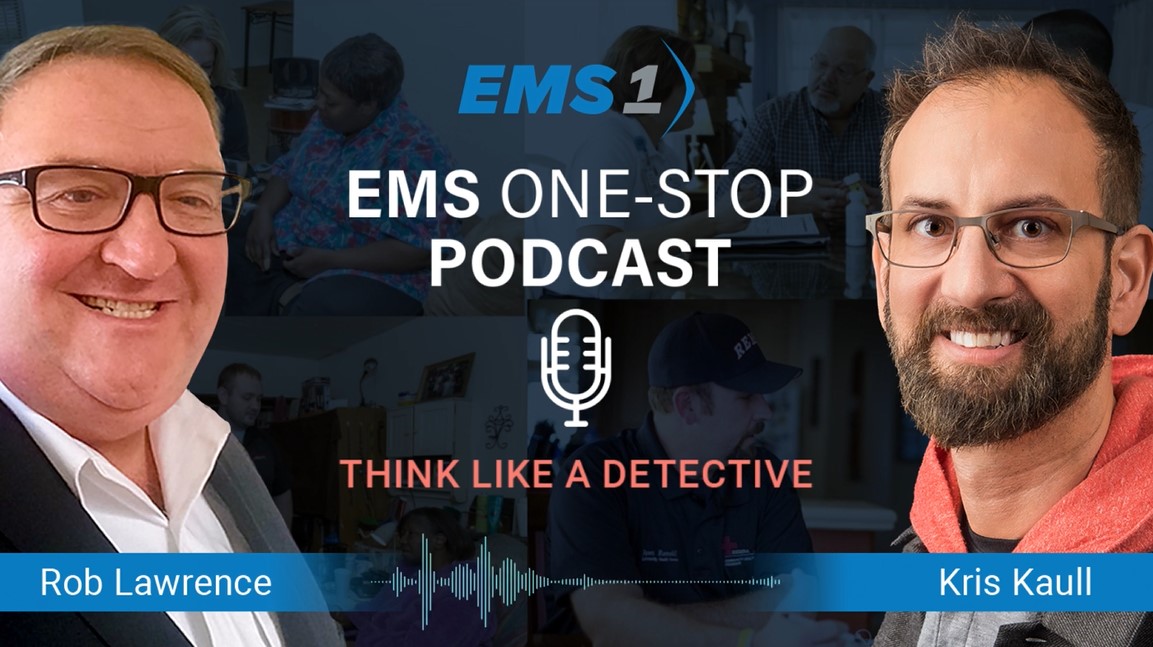 Kris Kaull with host Rob Lawrence on the EMS1 One-stop Podcast