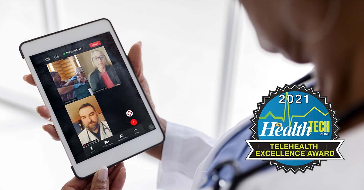 Pulsara Receives 2021 HealthTechZone Telehealth Award