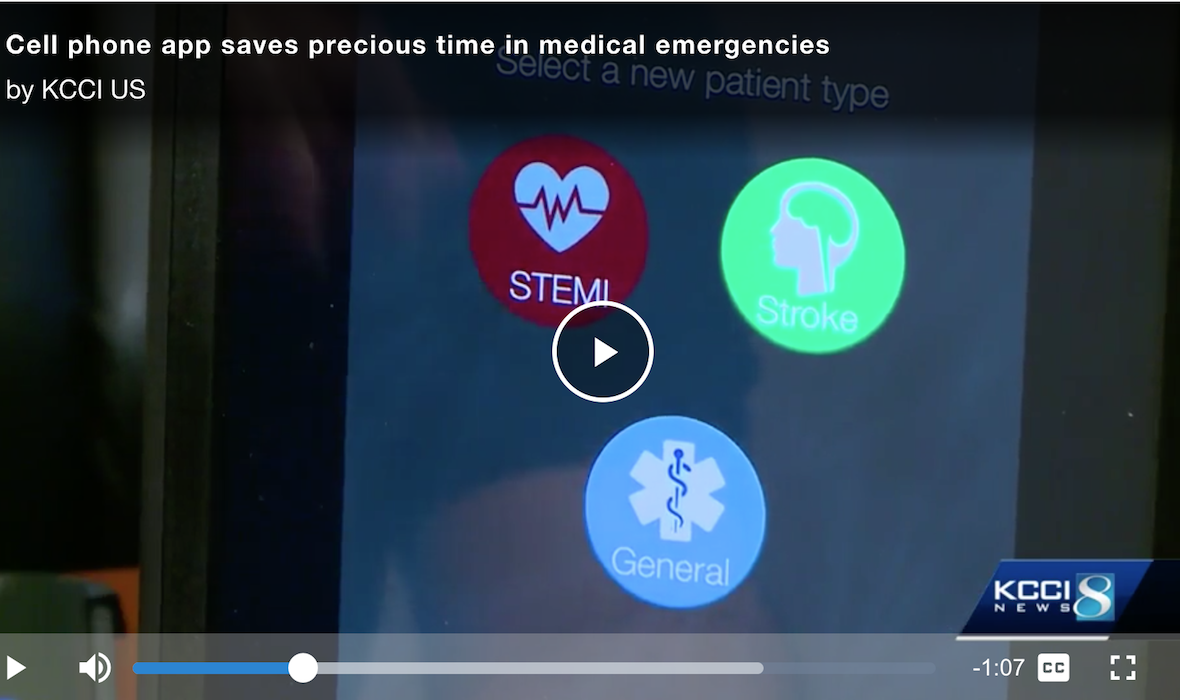 Des Moines Area Hospitals And EMS Save Time for Stroke and STEMI Patients Using Mobile Technology [PRESS RELEASE]