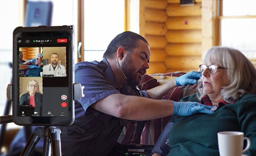 Pulsara enables care from anywhere with live group video